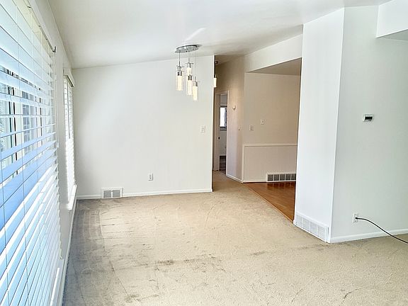 Dining area with Vaulted Ceilings!