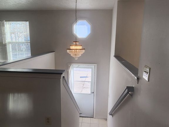 Stairway to upper level