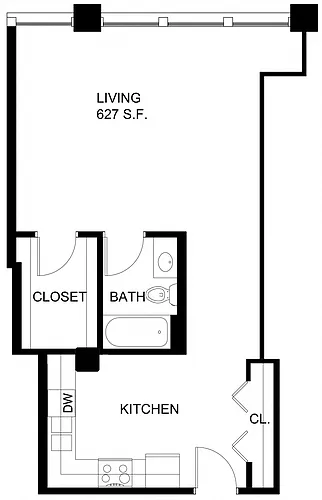 Floor plan Studio-P S4
