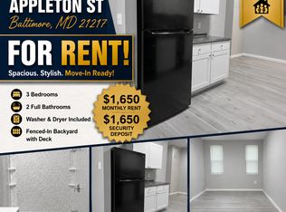812 Appleton St, Baltimore, MD 21217