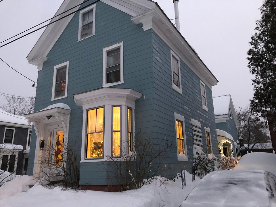 We do get snow, but the house is cozy!