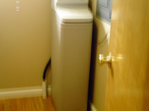 Water Softner in laundry