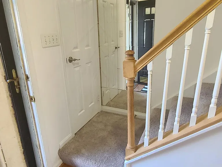 Front doorway (2nd level of home)