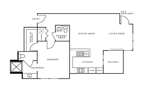 Floor plan A1