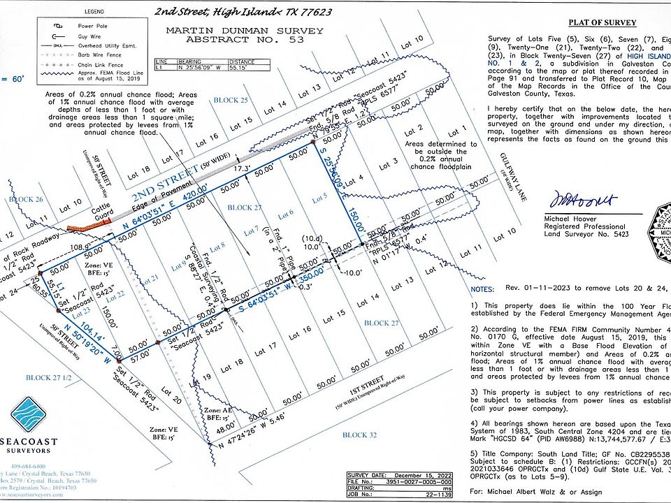 LOT 1920 8th St High Island TX Zillow