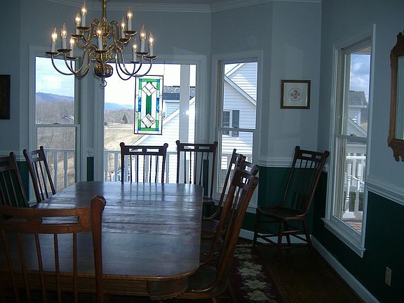 Formal dining room w/views