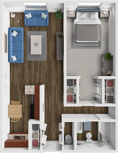 Floor plan Pitkin
