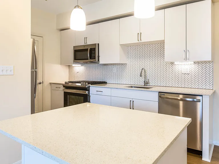 Kitchen with Stainless Steel Appliances