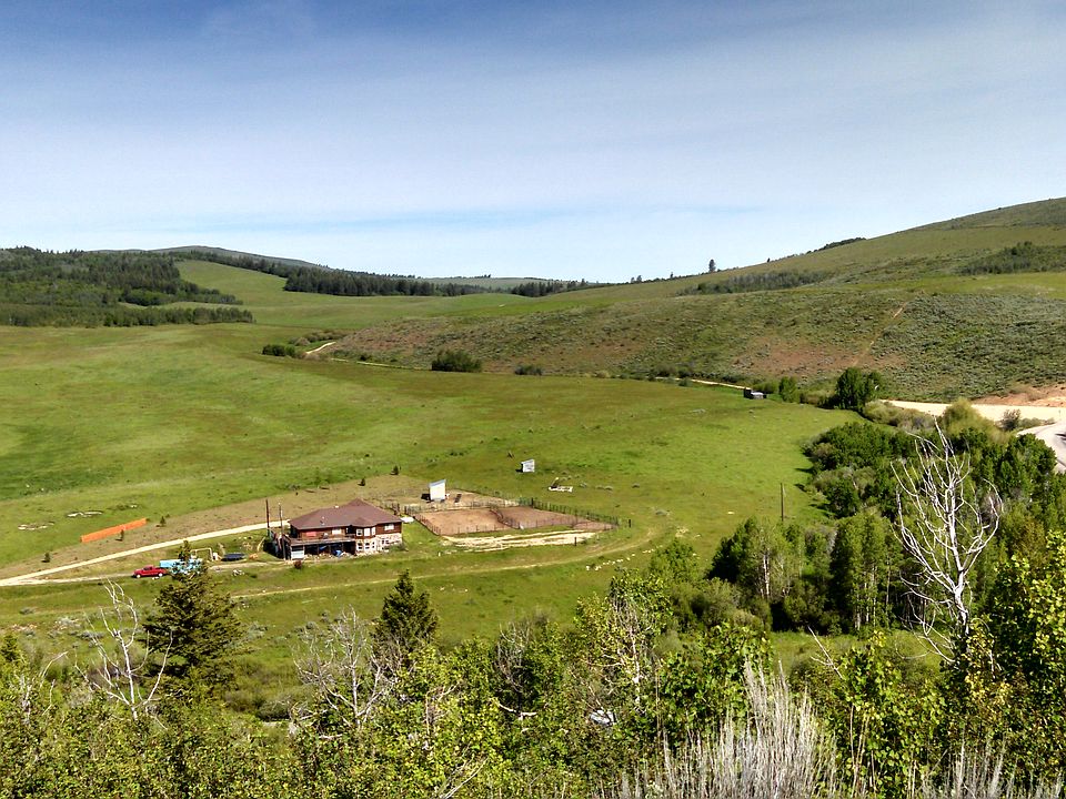 View of home from hilltop