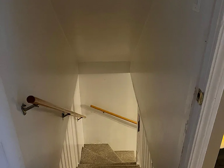 stairs to basement