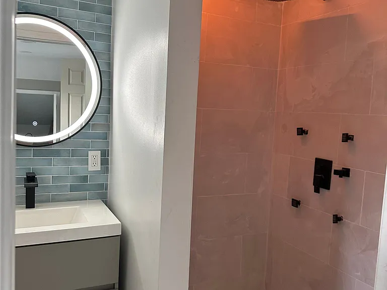 Second floor bathroom in bedroom #2