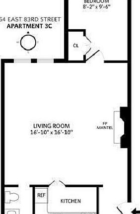 2nd image of 54 E 83rd St APT 3C