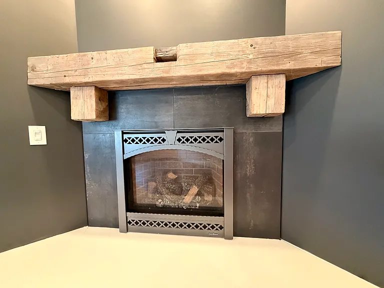 Gas Fireplace - Extra Heat Source