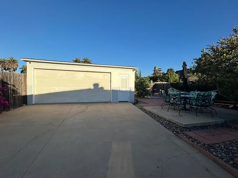 Backyard & Garage