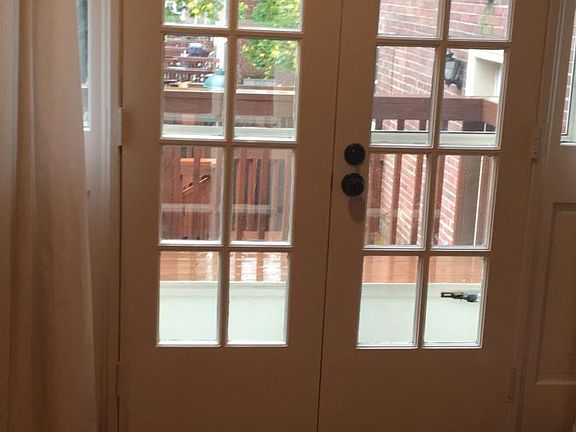 french doors to deck