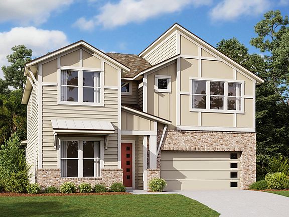 The Manatee Modern Eclectic Elevation 4