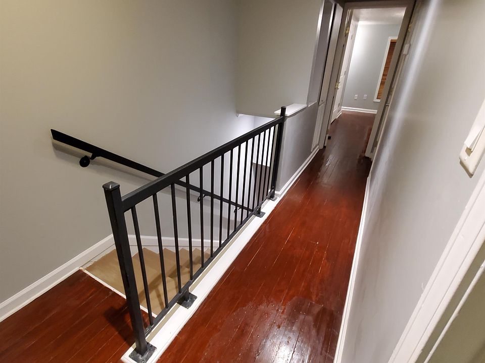 Second floor has the master bedroom, small office, and bathroom.