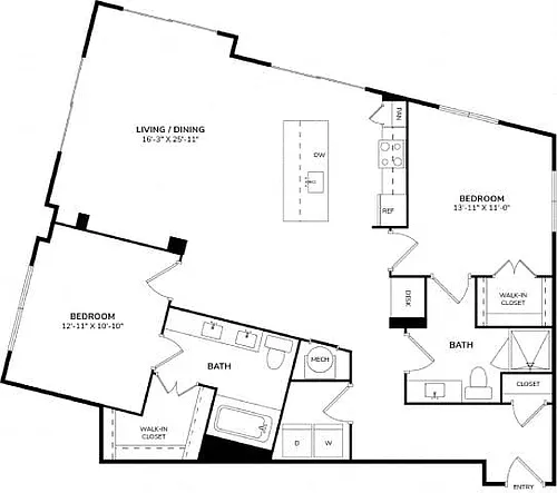 Floor plan B9