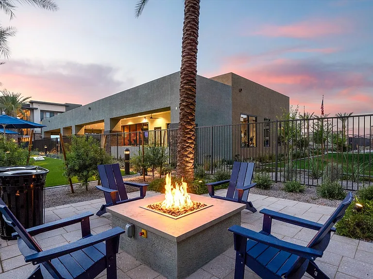 Poolside Firepit