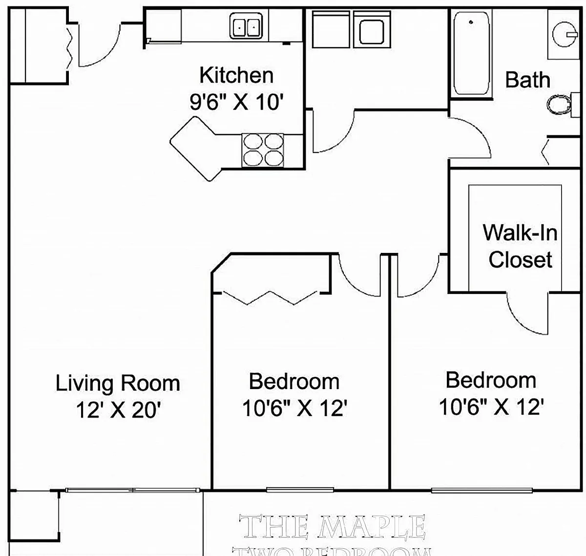 Floor plan Maple
