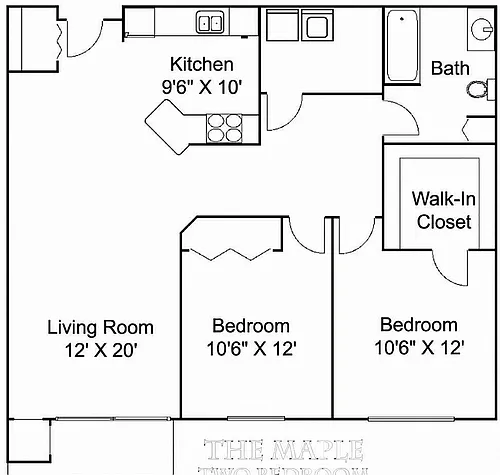 Floor plan Maple