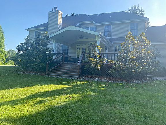 back of house covered patio