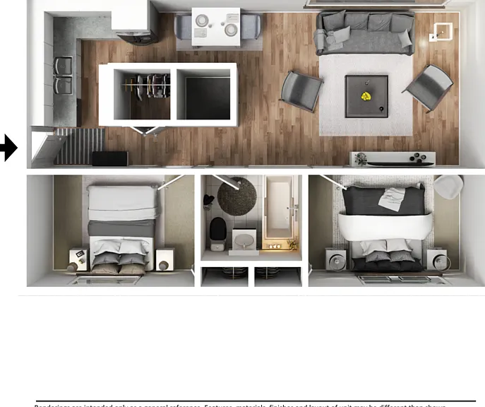 Campus Walk Apartments — Photo 41