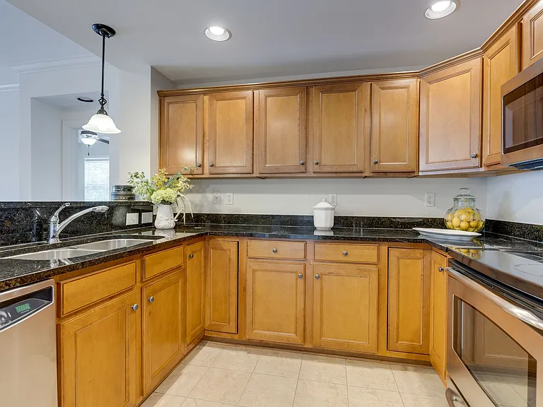Plenty of Cabinets & Counter space provides room for multiple cooks.