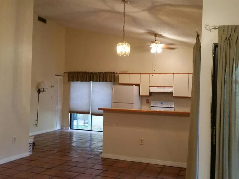Kitchen and dining area