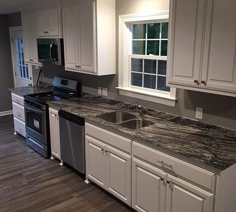 New cabinets & new appliance