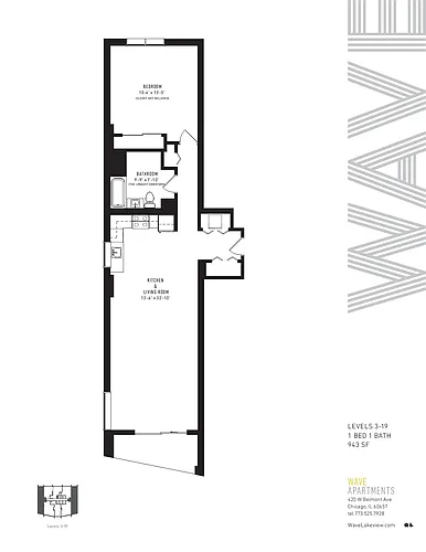 Floor plan The Melrose