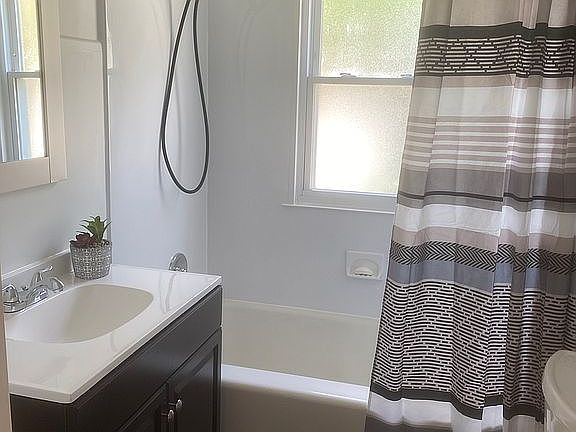 Newly remodeled bathroom