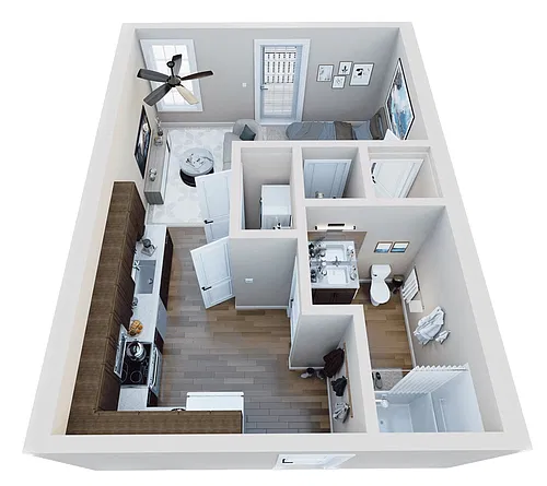 Floor plan The Lafayette | SB