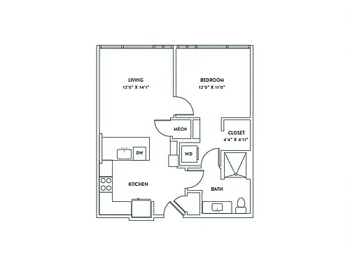 Floor plan A4