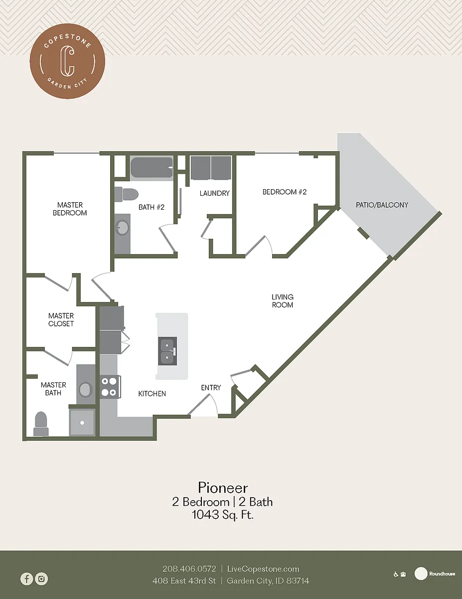 Floor plan Pioneer
