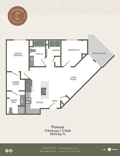 Floor plan Pioneer