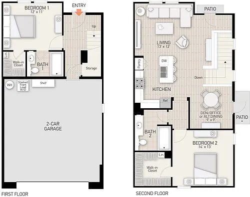 Floor plan Cadenza - Plan 4