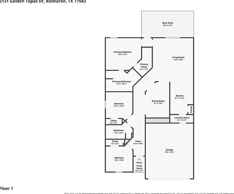 3 bed, 2.0 bath, 1393 sqft, $1,770 — Photo 2