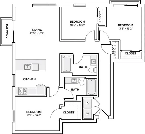 Floor plan C01