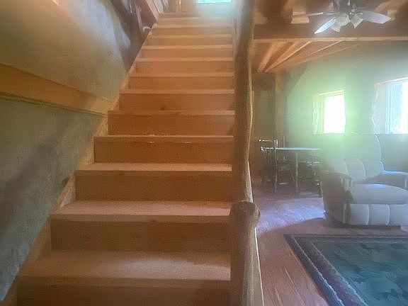 Stairs to the 2nd floor.
