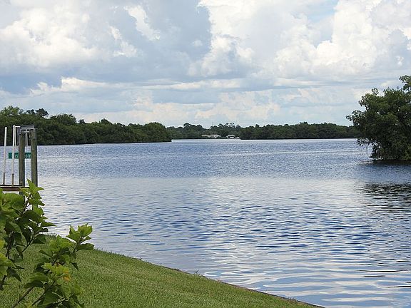 View of river from back room
