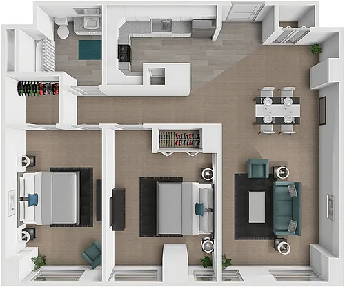 Floor plan The Sinatra
