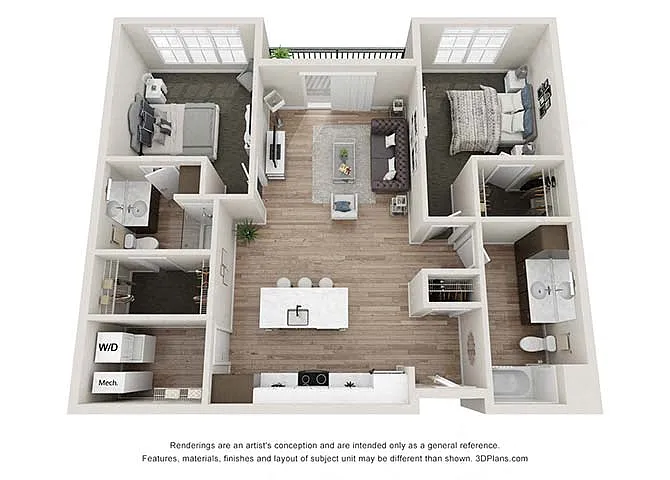 Floor plan B2
