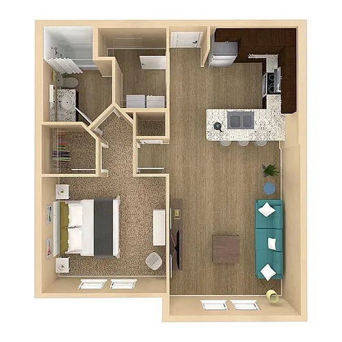 Floor plan Sanctuary
