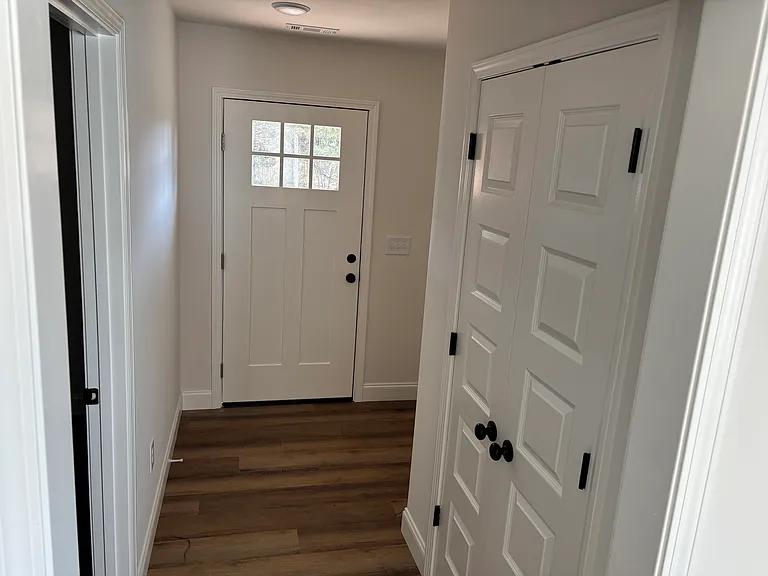 back door mud/coat room