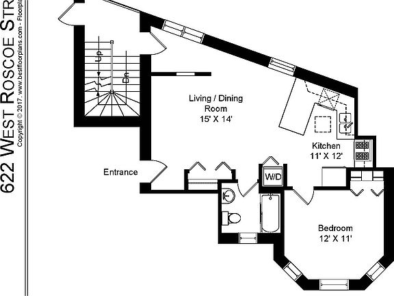 5th image of 622 1/2 W Roscoe St #1A