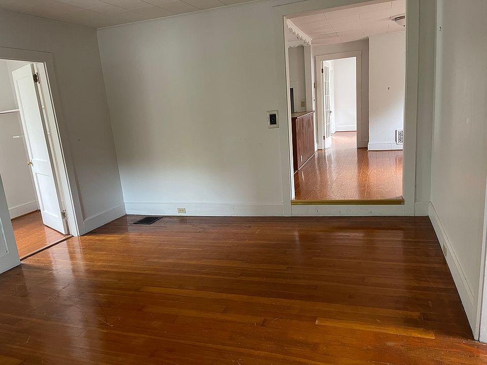 living room to dining room to bedroom
