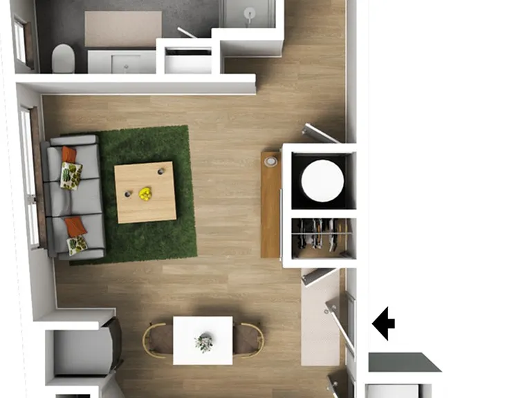 2 Bedroom Type C 2 Bedroom Type C