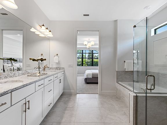 Owner s bathroom with dual sinks and optional garden tub