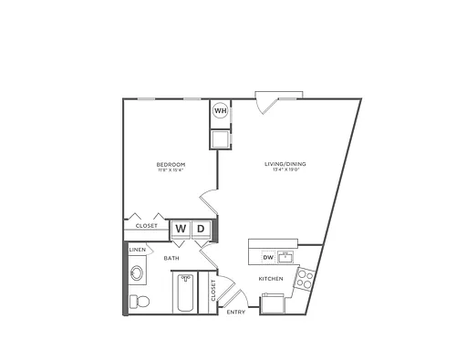 Floor plan A1ER